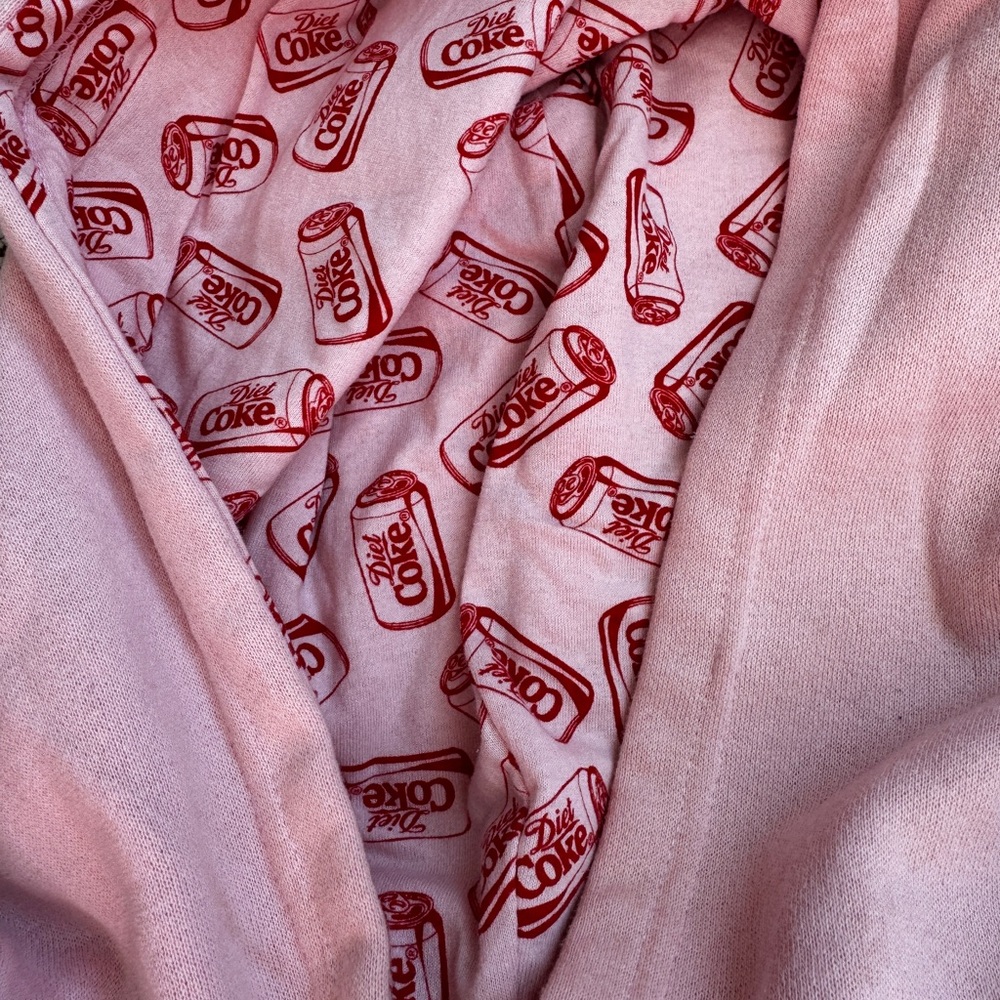 Coca-Cola "Diet Coke" Cropped Hoodie. - Picture 3 of 3